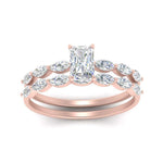 Load image into Gallery viewer, radiant-cut-single-prong-marquise-diamond-engagement-ring-and-band-in-FD9939RA-NL-RG
