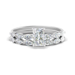 Load image into Gallery viewer, radiant-cut-single-prong-marquise-diamond-engagement-ring-and-band-in-FD9939RA-NL-WG

