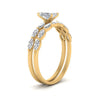 Load image into Gallery viewer, radiant-cut-single-prong-marquise-diamond-engagement-ring-and-band-in-FD9939RA-NL-YG