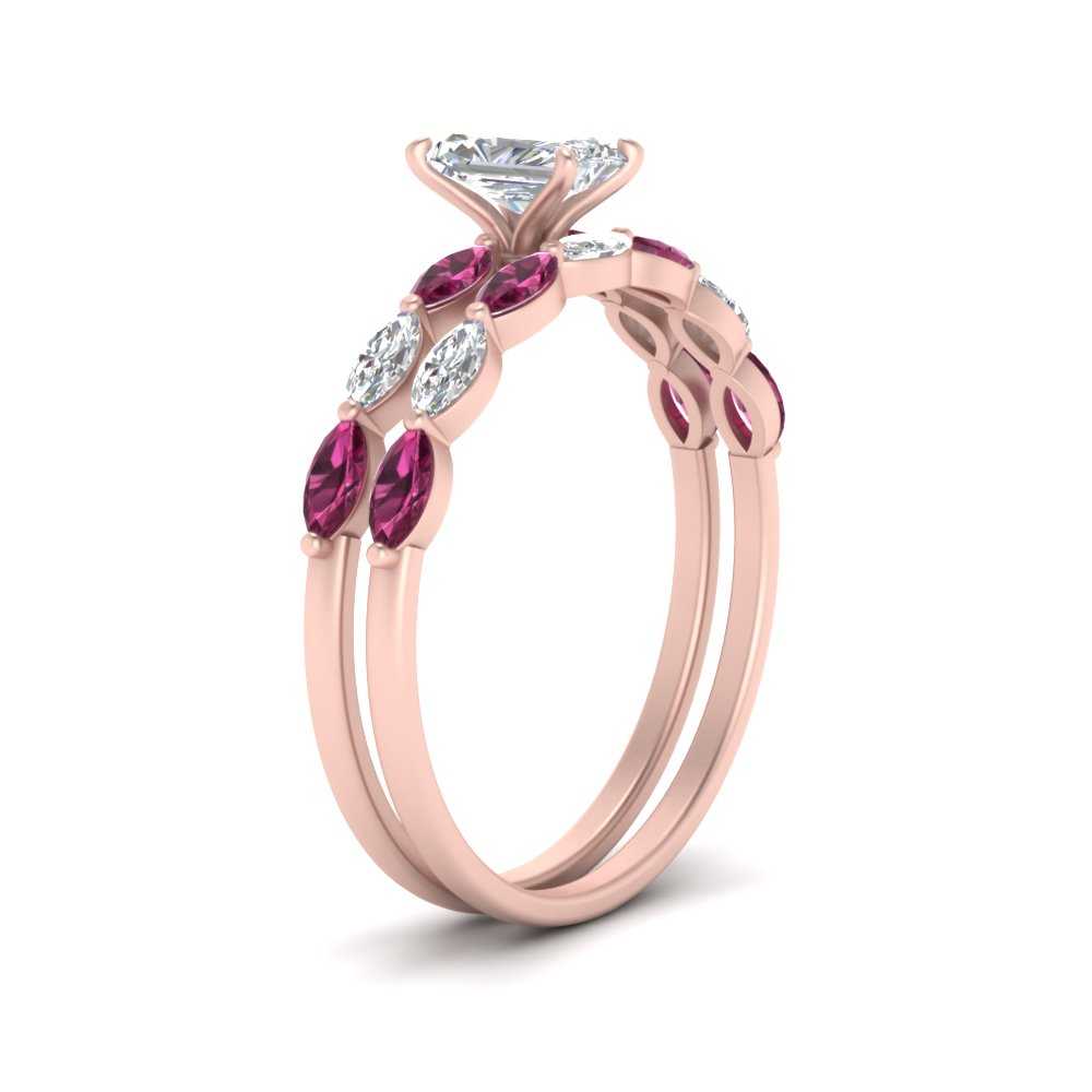 radiant-cut-single-prong-marquise-pink-sapphire-engagement-ring-and-band-in-FD9939RAGSADRPI-NL-RG