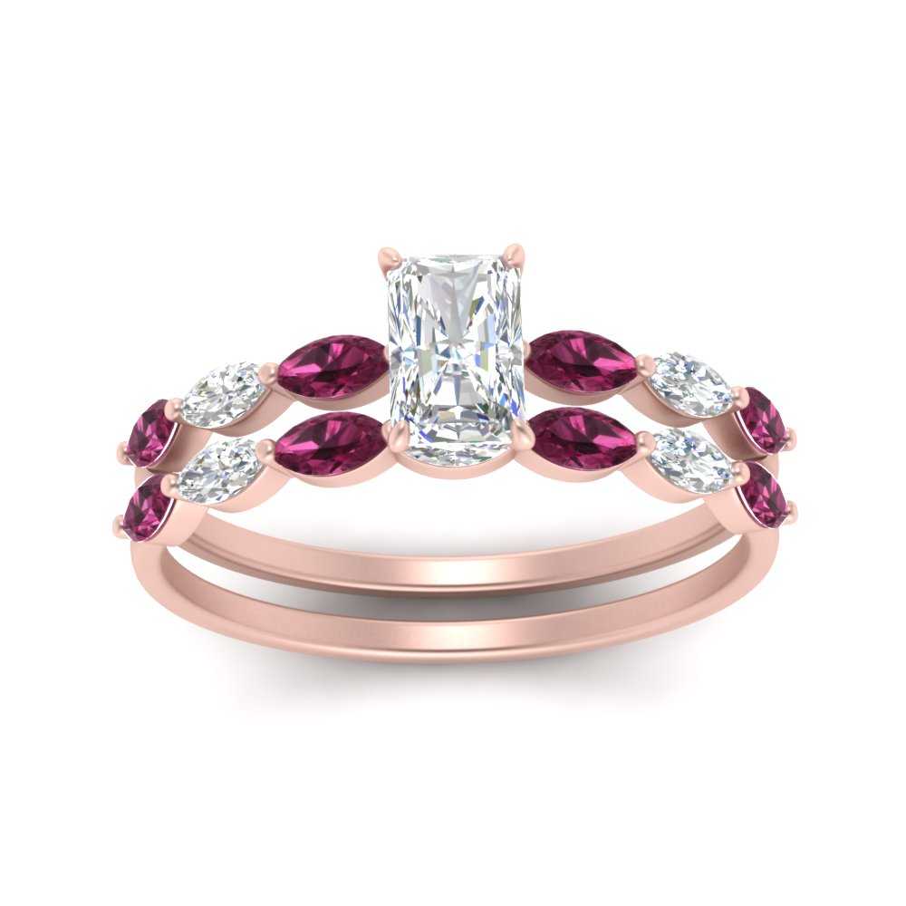 radiant-cut-single-prong-marquise-pink-sapphire-engagement-ring-and-band-in-FD9939RAGSADRPI-NL-RG