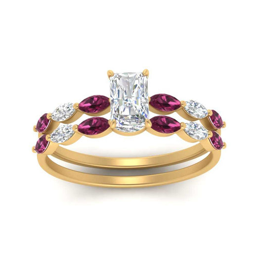 radiant-cut-single-prong-marquise-pink-sapphire-engagement-ring-and-band-in-FD9939RAGSADRPI-NL-YG