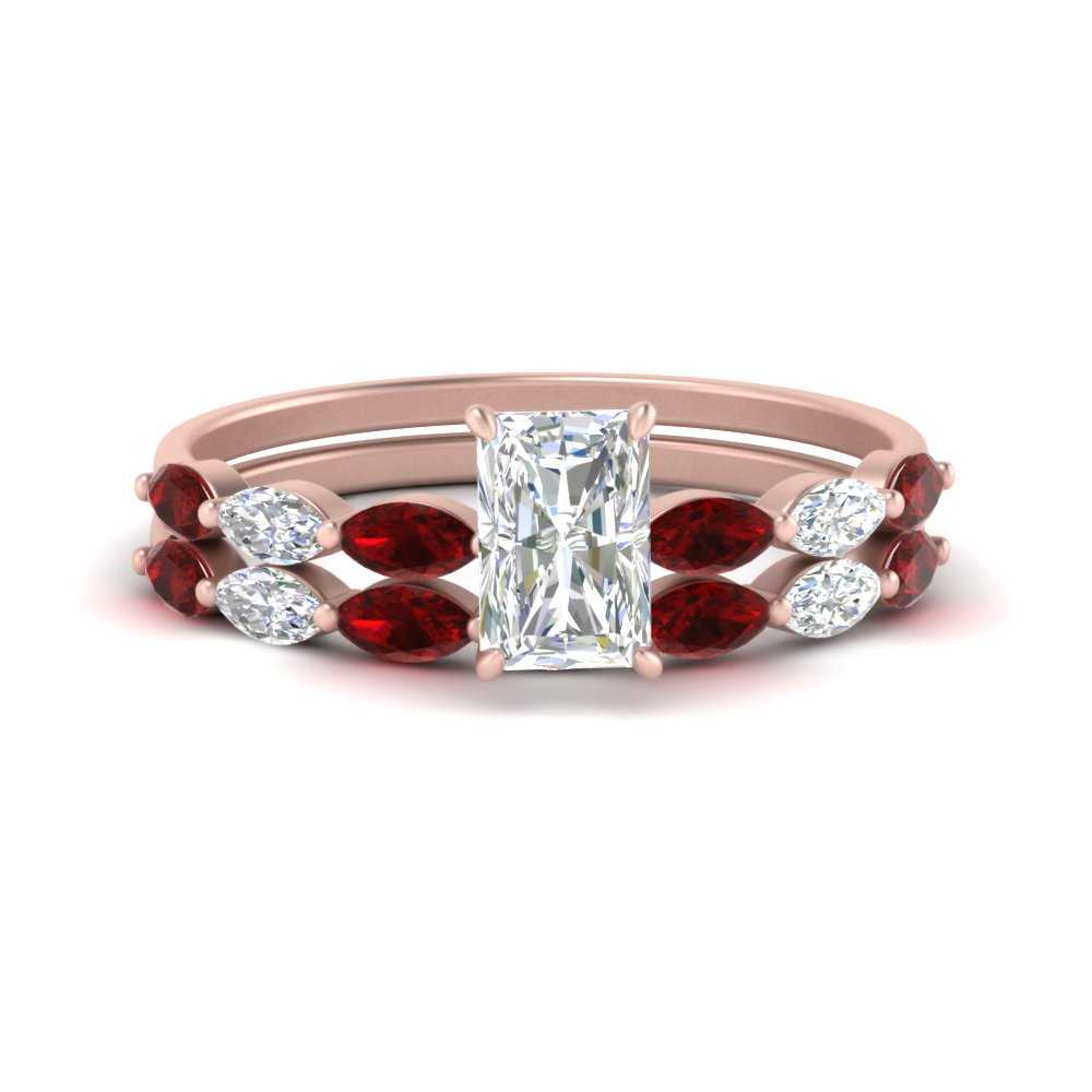 radiant-cut-single-prong-marquise-ruby-engagement-ring-and-band-in-FD9939RAGRUDR-NL-RG