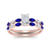 Load image into Gallery viewer, radiant-cut-single-prong-marquise-sapphire-engagement-ring-and-band-in-FD9939RAGSABL-NL-RG