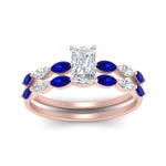 Load image into Gallery viewer, radiant-cut-single-prong-marquise-sapphire-engagement-ring-and-band-in-FD9939RAGSABL-NL-RG
