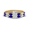 Load image into Gallery viewer, radiant-cut-single-prong-marquise-sapphire-engagement-ring-and-band-in-FD9939RAGSABL-NL-YG