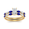 Load image into Gallery viewer, radiant-cut-single-prong-marquise-sapphire-engagement-ring-and-band-in-FD9939RAGSABL-NL-YG