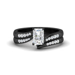 Load image into Gallery viewer, radiant-cut-swirl-channel-diamond-bridal-black-set-in-black-gold-FDENS4028RA-NL-BG.jpg
