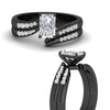 Load image into Gallery viewer, radiant-cut-swirl-channel-diamond-bridal-black-set-in-black-gold-FDENS4028RA-NL-BG.jpg