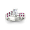 Load image into Gallery viewer, radiant-cut-swirl-channel-diamond-bridal-set-with-pink-sapphire-in-white-gold-FDENS4028RAGSADRPI-NL-WG.jpg