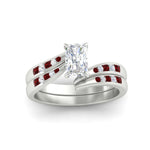 Load image into Gallery viewer, radiant-cut-swirl-channel-diamond-bridal-set-with-ruby-in-white-gold-FDENS4028RAGRUDR-NL-WG.jpg
