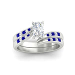 Load image into Gallery viewer, radiant-cut-swirl-channel-diamond-bridal-set-with-sapphire-in-white-gold-FDENS4028RAGSABL-NL-WG.jpg

