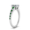 Load image into Gallery viewer, radiant-cut-swirl-engraved-channel-accent-diamond-engagement-ring-with-emerald-in-FD122866RARGEMGR-NL-WG