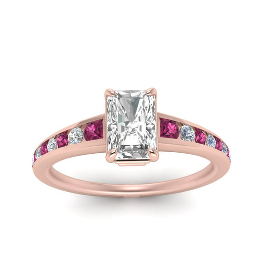 radiant-cut-swirl-engraved-channel-accent-diamond-engagement-ring-with-pink-sapphire-in-FD122866RARGSADRPI-NL-RG