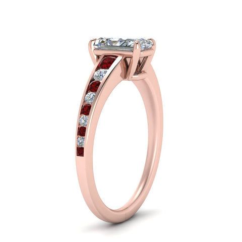 radiant-cut-swirl-engraved-channel-accent-diamond-engagement-ring-with-ruby-in-FD122866RARGRUDR-NL-RG