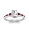 Load image into Gallery viewer, radiant-cut-swirl-engraved-channel-accent-diamond-engagement-ring-with-ruby-in-FD122866RARGRUDR-NL-WG