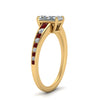 Load image into Gallery viewer, radiant-cut-swirl-engraved-channel-accent-diamond-engagement-ring-with-ruby-in-FD122866RARGRUDR-NL-YG