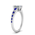 Thumbnail 37 - radiant-cut-swirl-engraved-channel-accent-diamond-engagement-ring-with-sapphire-in-FD122866RARGSABL-NL-WG
