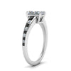 Load image into Gallery viewer, radiant-cut-swirl-engraved-channel-accent-engagement-ring-with-black-diamond-in-FD122866RARGBLACK-NL-WG