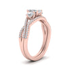 Load image into Gallery viewer, radiant-cut-twisted-floral-prong-diamond-wedding-set-in-rose-gold-FD10257RA-ANGLE2-NL-RG_8b990f90-1f23-483c-a331-c93a3ebc44a9?v=1756360178