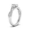 Load image into Gallery viewer, radiant-cut-twisted-floral-prong-diamond-wedding-set-in-white-gold-FD10257RA-ANGLE2-NL-WG_e41b164a-e668-4548-a10b-b2fae3cdd536?v=1756360178