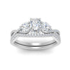 Load image into Gallery viewer, radiant-cut-twisted-floral-prong-diamond-wedding-set-in-white-gold-FD10257RA-ANGLE5-NL-WG_e7c1f7d1-75fb-476b-aae3-000dd75eee89?v=1756360178