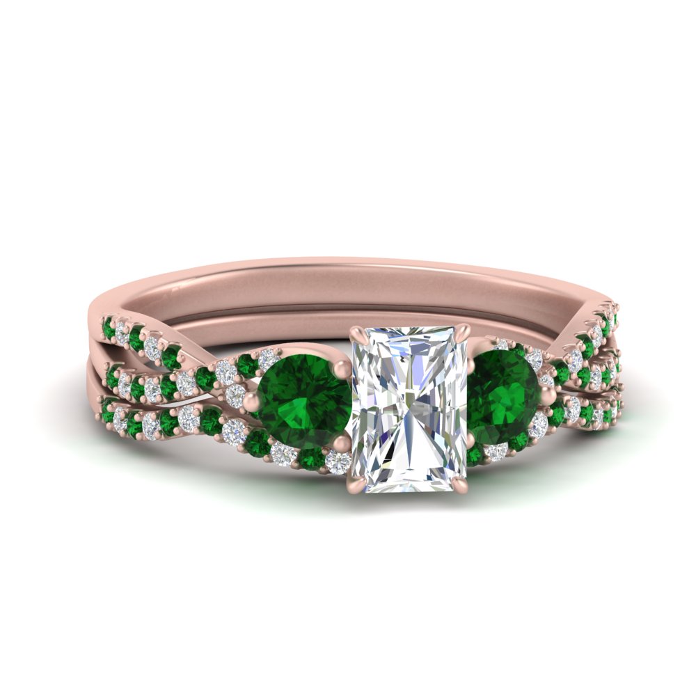radiant-cut-twisted-floral-prong-emerald-wedding-set-in-rose-gold-FD10257RAGEMGR-NL-RG_68b11c0f-5d0b-4eb7-a16d-91e003f13ac5?v=1756360178