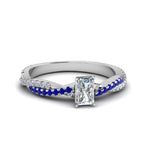 Load image into Gallery viewer, radiant-cut-twisted-vine-diamond-engagement-ring-for-women-with-blue-sapphire-in-14K-white-gold-FD8233RARGSABL-NL-WG.jpg
