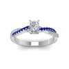 Load image into Gallery viewer, radiant-cut-twisted-vine-diamond-engagement-ring-for-women-with-blue-sapphire-in-14K-white-gold-FD8233RARGSABL-NL-WG.jpg