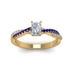 Load image into Gallery viewer, radiant-cut-twisted-vine-diamond-engagement-ring-for-women-with-blue-sapphire-in-14K-yellow-gold-FD8233RARGSABL-NL-YG.jpg
