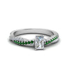 Load image into Gallery viewer, radiant-cut-twisted-vine-diamond-engagement-ring-for-women-with-emerald-in-14K-white-gold-FD8233RARGEMGR-NL-WG.jpg