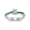 Load image into Gallery viewer, radiant-cut-twisted-vine-diamond-engagement-ring-for-women-with-emerald-in-14K-white-gold-FD8233RARGEMGR-NL-WG.jpg