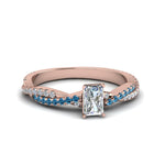 Load image into Gallery viewer, radiant-cut-twisted-vine-diamond-engagement-ring-for-women-with-ice-blue-topaz-in-14K-rose-gold-FD8233RARGICBLTO-NL-RG.jpg
