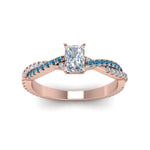 Load image into Gallery viewer, radiant-cut-twisted-vine-diamond-engagement-ring-for-women-with-ice-blue-topaz-in-14K-rose-gold-FD8233RARGICBLTO-NL-RG.jpg
