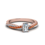 Load image into Gallery viewer, radiant-cut-twisted-vine-diamond-engagement-ring-for-women-with-orange-sapphire-in-14K-rose-gold-FD8233RARGSAOR-NL-RG.jpg
