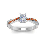Load image into Gallery viewer, radiant-cut-twisted-vine-diamond-engagement-ring-for-women-with-orange-sapphire-in-14K-white-gold-FD8233RARGSAOR-NL-WG.jpg
