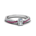 Load image into Gallery viewer, radiant-cut-twisted-vine-diamond-engagement-ring-for-women-with-pink-sapphire-in-14K-white-gold-FD8233RARGSADRPI-NL-WG.jpg
