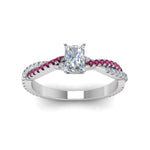 Load image into Gallery viewer, radiant-cut-twisted-vine-diamond-engagement-ring-for-women-with-pink-sapphire-in-14K-white-gold-FD8233RARGSADRPI-NL-WG.jpg
