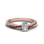 Load image into Gallery viewer, radiant-cut-twisted-vine-diamond-engagement-ring-for-women-with-ruby-in-14K-rose-gold-FD8233RARGRUDR-NL-RG.jpg
