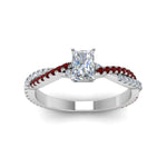 Load image into Gallery viewer, radiant-cut-twisted-vine-diamond-engagement-ring-for-women-with-ruby-in-14K-white-gold-FD8233RARGRUDR-NL-WG.jpg
