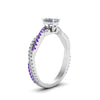 Load image into Gallery viewer, radiant-cut-twisted-vine-diamond-engagement-ring-for-women-with-violac-topaz-in-14K-white-gold-FD8233RARGVITO-NL-WG.jpg