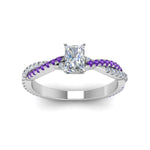 Load image into Gallery viewer, radiant-cut-twisted-vine-diamond-engagement-ring-for-women-with-violac-topaz-in-14K-white-gold-FD8233RARGVITO-NL-WG.jpg
