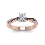 Load image into Gallery viewer, radiant-cut-twisted-vine-engagement-ring-for-women-with-black-diamond-in-14K-rose-gold-FD8233RARGBLACK-NL-RG.jpg
