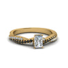 Load image into Gallery viewer, radiant-cut-twisted-vine-engagement-ring-for-women-with-black-diamond-in-14K-yellow-gold-FD8233RARGBLACK-NL-YG.jpg