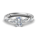 Load image into Gallery viewer, radiant-cut-twisted-vine-engagement-ring-in-white-gold-FD9127RAR-NL-WG
