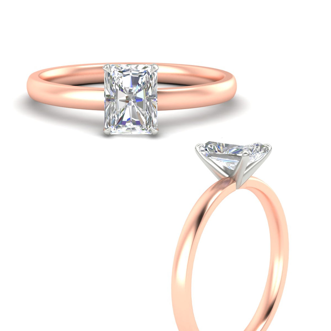 radiant-cut-two-tone-2-mm-comfort-fit-solitaire-ring-in-rose-gold-fdens11590rarangle3-2.00mm-nl-rg?v=1758110537