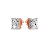 Load image into Gallery viewer, Radiant Diamond Basket Stud Earring