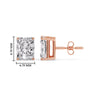 Load image into Gallery viewer, Radiant Diamond Basket Stud Earring