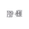 Load image into Gallery viewer, Radiant Diamond Basket Stud Earring