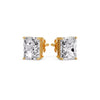 Load image into Gallery viewer, Radiant Diamond Basket Stud Earring